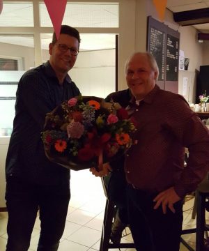 Gerrit vd Rijt vrijwilliger van het jaar TC Boekel