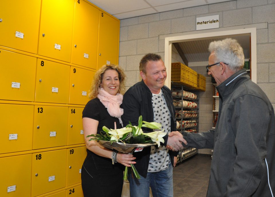 BS dankt sponsor lockers