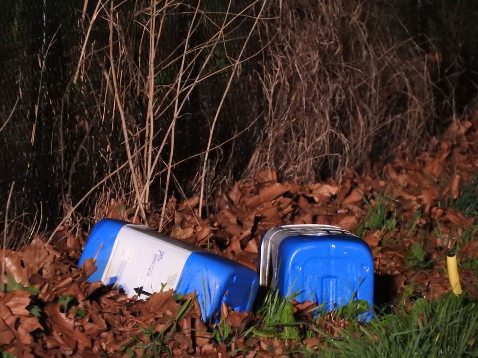 Vaten gevonden langs Statenweg