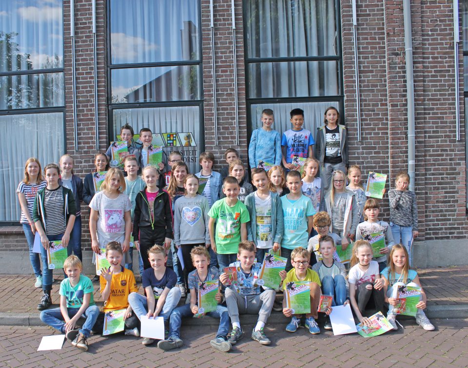 Op 9 mei jongstleden zijn er maar liefst 38 diploma’s uitgereikt inboekel.