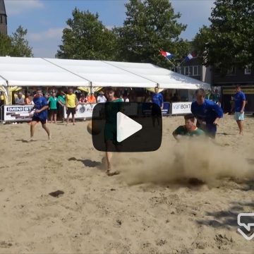 Beachvoetbal toernooi in Boekel groot succes