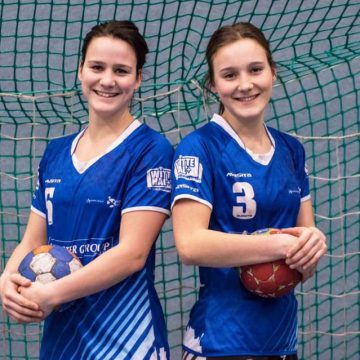 Zusjes van Sleeuwen langer bij Handbal Venlo