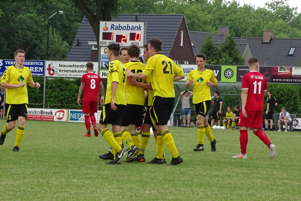 Gelijkspel voor Boekel Sport in laatste wedstrijd