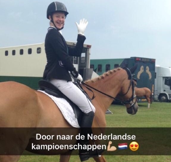 Sharon van der Velden maakt droom waar