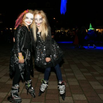 Halloween skaten Sint Agathaplein