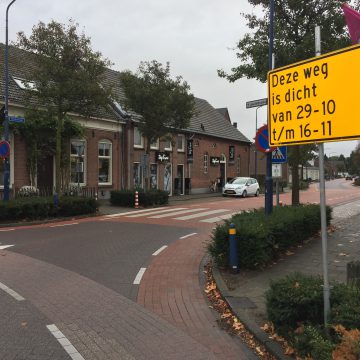 Omleidingsroute werkzaamheden Kerkstraat