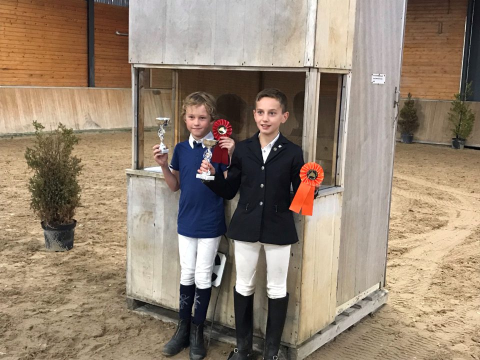 Han van Doren en Jilles Timmers stralen in De Mortel