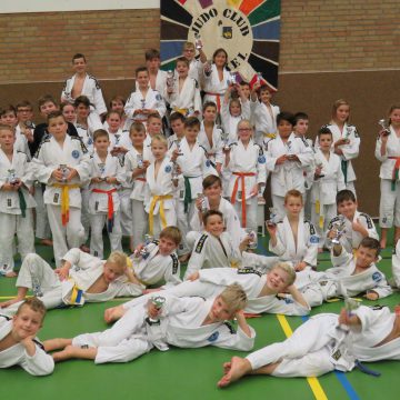 Uitslag clubkampioenschappen judoclub