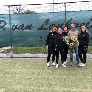 Tennisdames Boekel 1 in het nieuw gestoken
