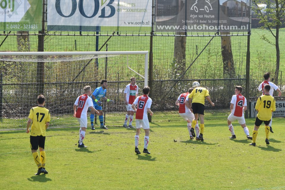 Boekel Sport verslaat Volkel en kijkt omhoog op ranglijst
