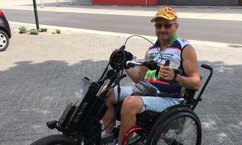 Willy van de Valk naar HandbikeBattle in Oostenrijk