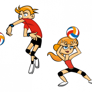 Start nieuwe volleybal trainingsgroep VC Unitas