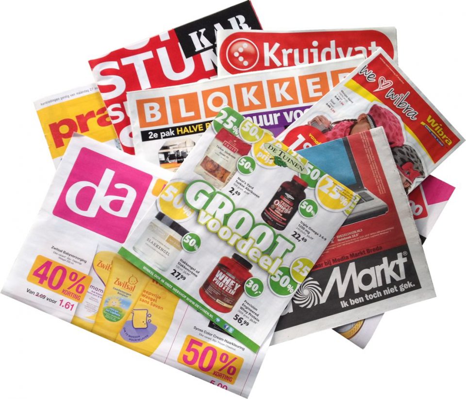 Gemiddeld gezin in gemeente Boekel krijgt jaarlijks 33 kilo aan reclamefolders