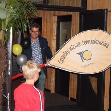 Feestelijke opening kantine TC Boekel