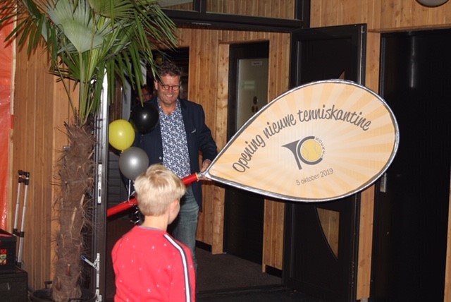 Feestelijke opening kantine TC Boekel