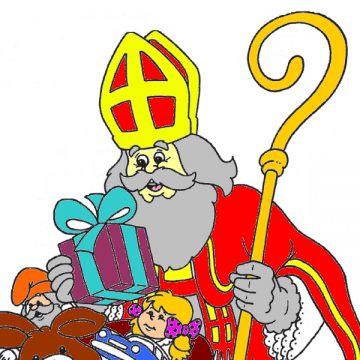 Kleurwedstrijd Sinterklaas intocht 2019