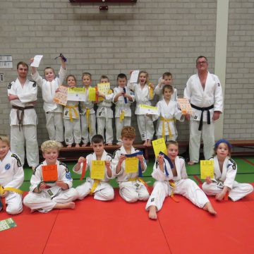 Diploma-uitreiking Judoclub Boekel
