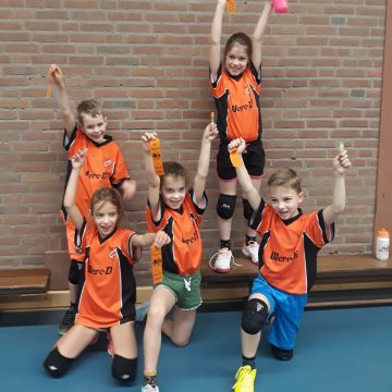 Topdag voor onze jongste volleyballers!