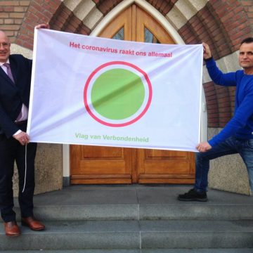 Vlag van verbondenheid in Boekel
