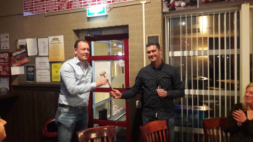 Wilbert Donkers voorzitter voetbalvereniging Venhorst