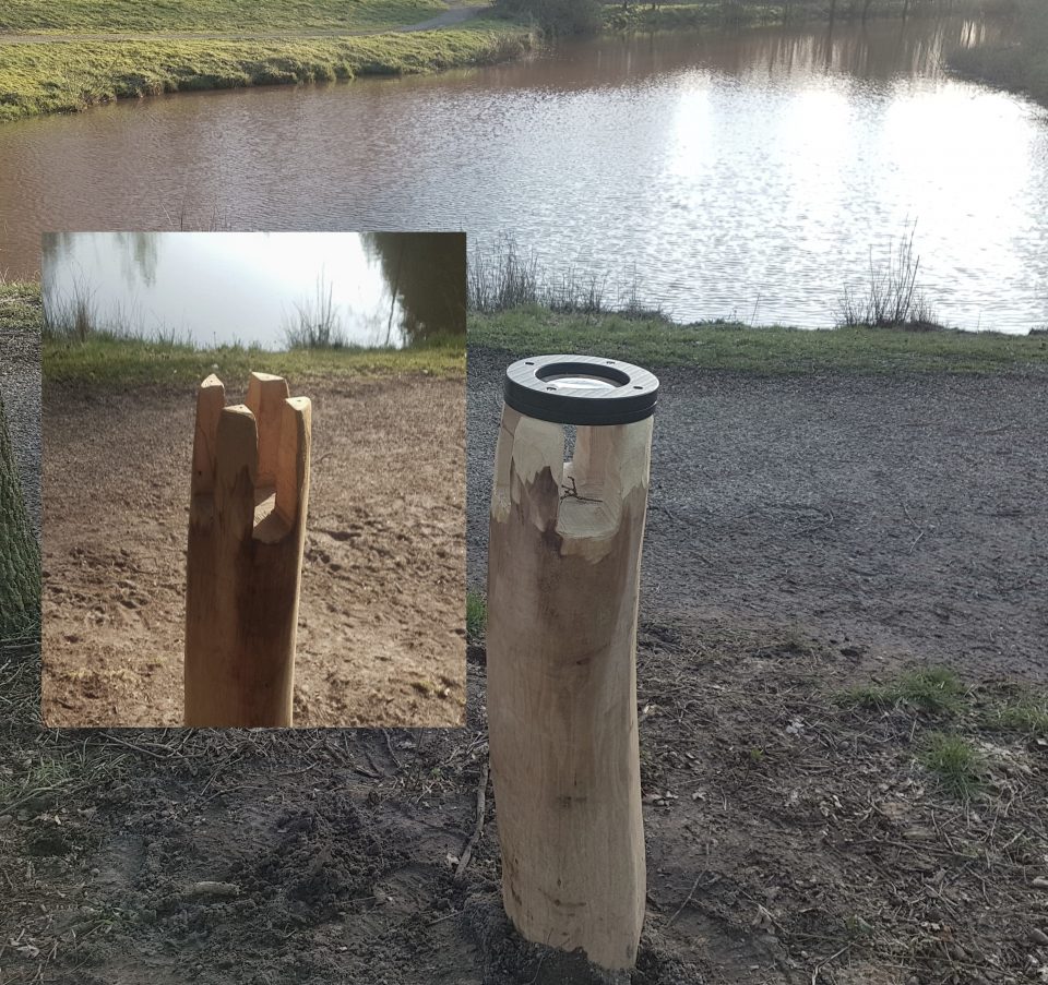 Vergrootglas gestolen nieuw belevingspad, heb jij tips?