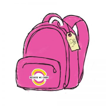 Boekels inzamelpunt: rugzakjes voor Because We Carry