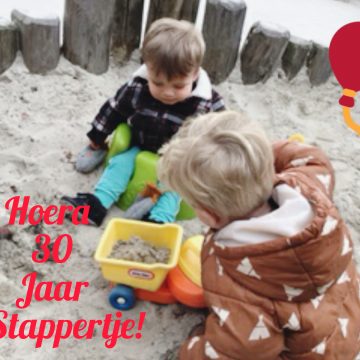 Kinderdagverblijf ’t Stappertje 30 jaar!