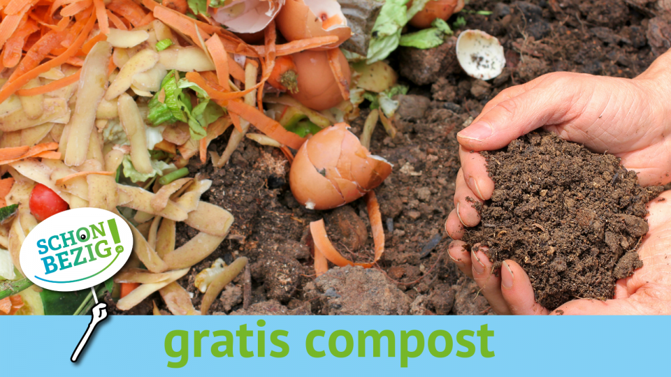 Vier weken gratis compost op de minimilieustraat