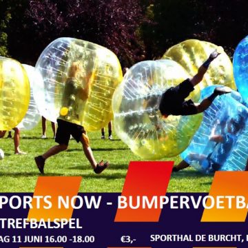 SportsNow: Bumpervoetbal voor jeugd 13 t/m 18 jaar