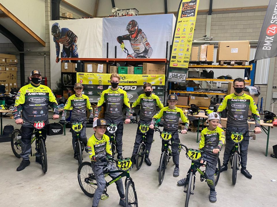 FCV Talent BMX Team uit Handel neemt deel aan eerste BMX-wedstrijd in afdeling Zuid