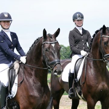 Monsterafvaardiging dressuur- en springruiters Rutger van Herpenruiters naar Brabants Kampioenschap