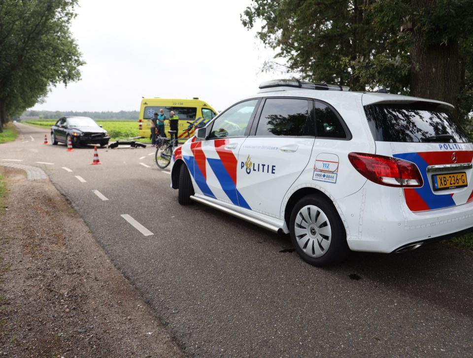 Aanrijding aan De Bunders in Venhorst