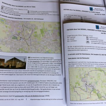Fietsroute Boekel Nu én Toen nog verkrijgbaar!