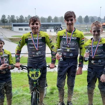 Mooie resultaten van het Talent BMX Team uit Handel in Tiel