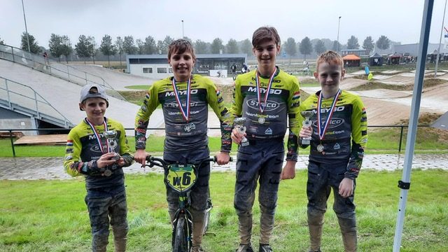 Mooie resultaten van het Talent BMX Team uit Handel in Tiel