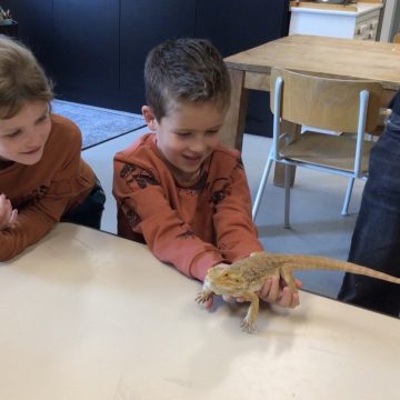 Bijzondere gast bij BSO Kindpark