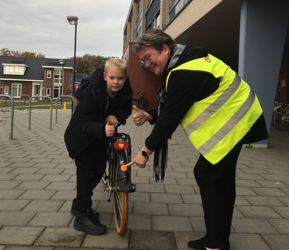 Geslaagde verkeersactie