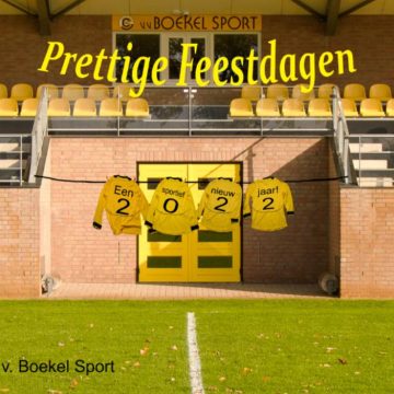 Boekel Sport wenst iedereen…