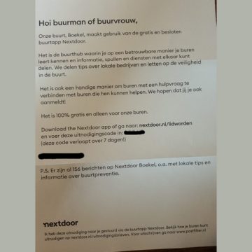 Buurtapps zoals Nextdoor: let op met welke voorwaarden je akkoord gaat