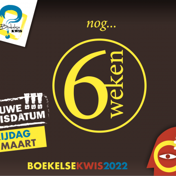 Nieuwe kwisdatum in 2022 voor 6e Boekelse Kwis