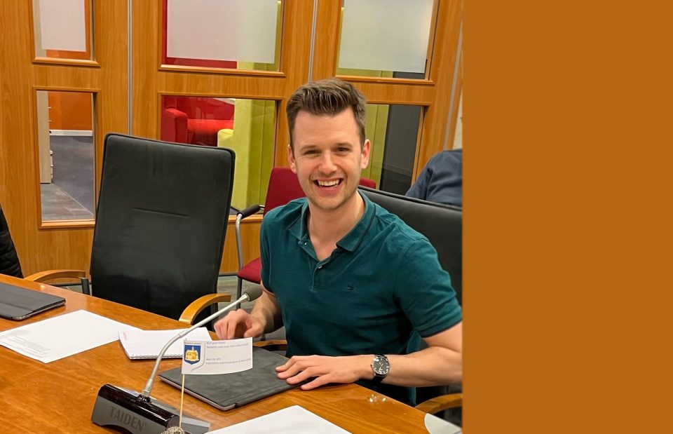 Robin van Sleeuwen maakt politiek debuut voor #TeamCDA