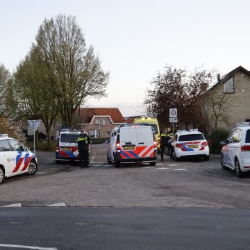 Grote politiemacht op de been bij ongeval