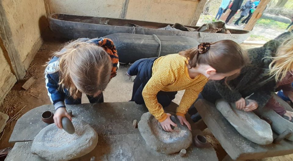 Bezoek aan preHistorisch Dorp Eindhoven
