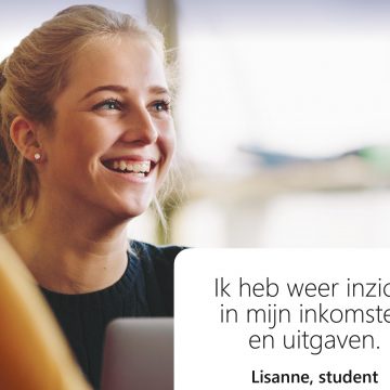 Wil jij, net als Lisanne, ook grip op je geld?