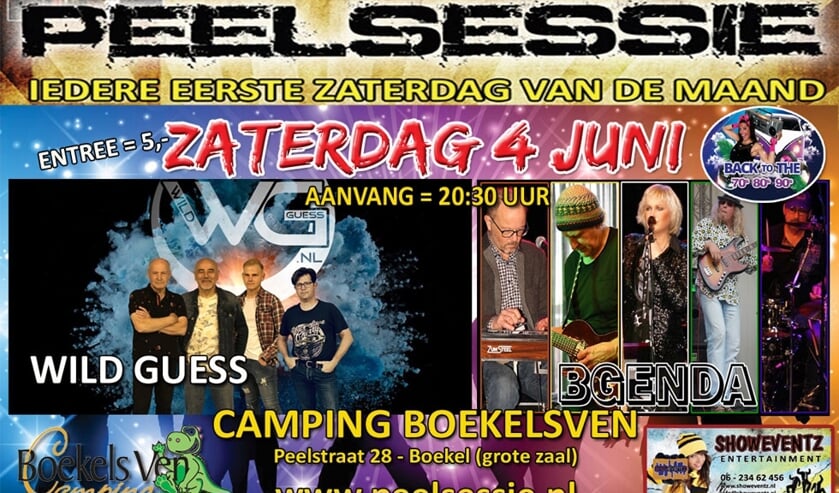 Peelsessie Boekelsven met Wild Guess en B-Genda