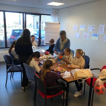 Oekraïense kinderen in Boekel gaan naar de dagbesteding