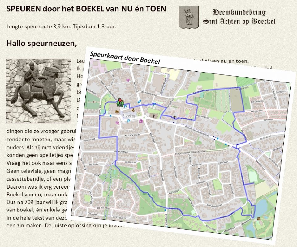 Nieuw: speurtocht voor kinderen
