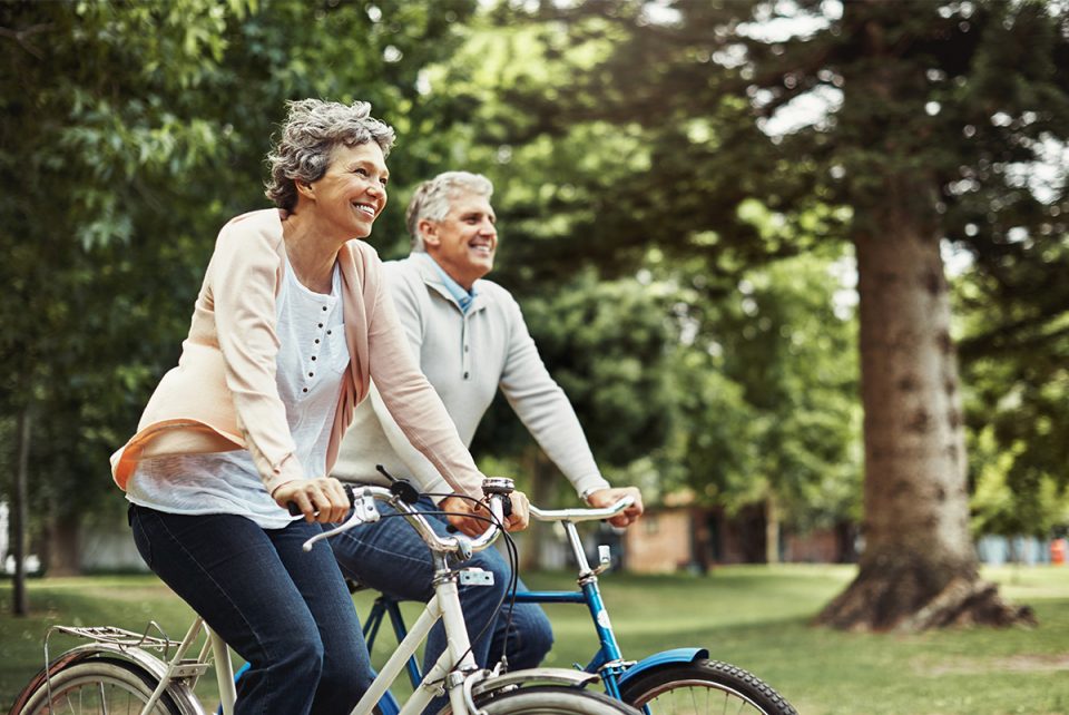 Vrienden fietstocht voor het welzijn van ouderen