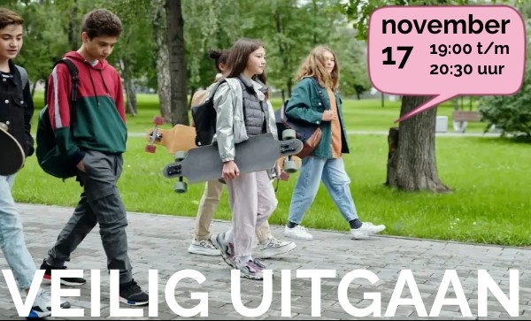 Informatie bijeenkomst veilig uitgaan