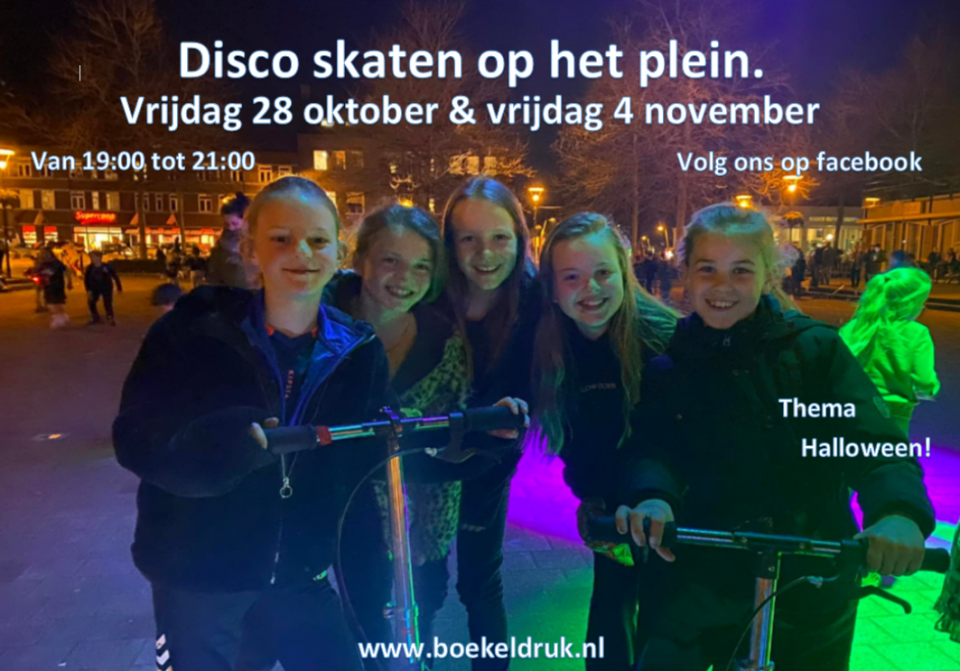 Discoskaten vrijdag 4 november 2022